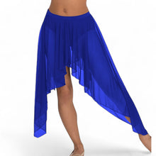 Belly Dance Side Assym sheer Skirt C44 - Regular Size 2