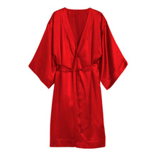 Satin Night Wear  Bathrobe S79 - Regular Size 2