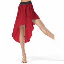 Chiffon High Low Wrap Asymmetrical Ballet Dance Skirt C41- Regular Size 2