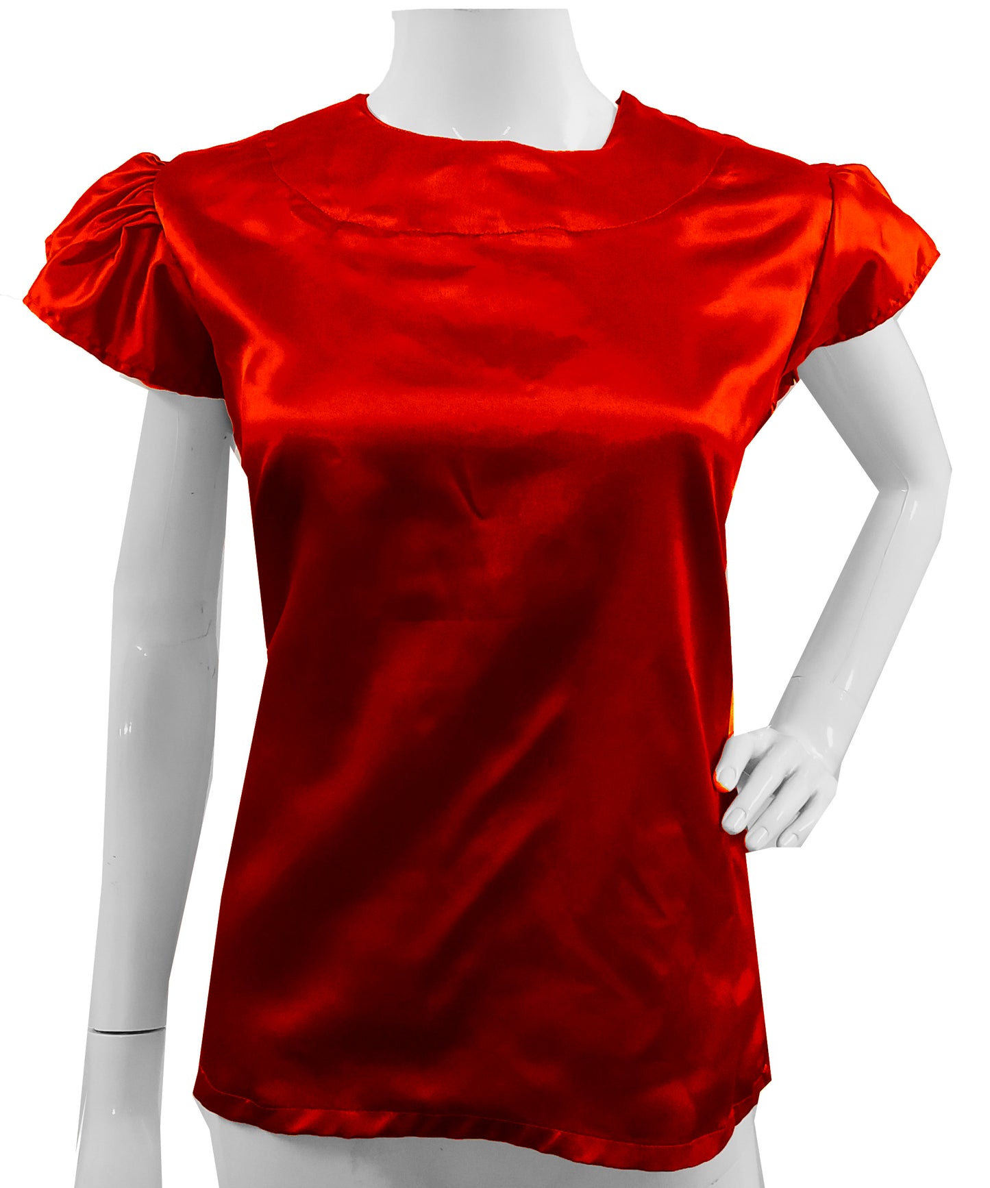 Satin Top / T shirt S89 - Regular Size 2