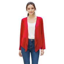 Chiffon Long Sleeve Shrug | Sheer Bolero Cover-Up S-5XL | 30 Colors C49