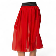 Girls' Sheer Chiffon Beach Skirt | Lightweight Swimsuit Cover-Up C15