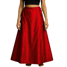 Satin Silk Saree Underskirt | Petticoat for Women S-3XL | 41 Colors S56
