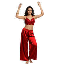 Satin Palazzo Pants | Belly Dance Wide Leg Flow S-3XL | 41 Colors S19