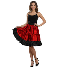 Satin 3-Layer Short Skirt | Tiered Ruffle Party Mini S-3XL S68