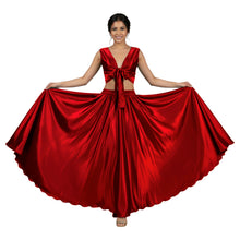 Yellow Green Satin Belly Dance Costume, unique performance set.