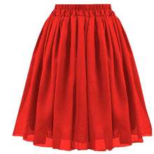 Flowy Chiffon Mini Skirt - High-Waist Pleated Party & Cocktail Wear C27