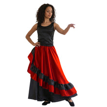 Satin Half Circle Belly Dance Skirt | Elegant Flow S-3XL | 41 Colors S57