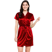 Satin Night Wear Bathrobe | Luxurious Kimono Robe S-3XL | 41 Colors S108