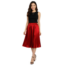 Satin Belly Dance Midi Skirt | Casual wear Skirt S-3XL | 41 Colors S35