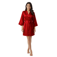 Satin Night Wear Bathrobe | Luxurious Kimono Robe S-3XL | 41 Colors S26