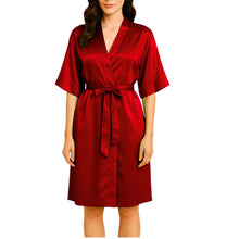 Satin Night Wear Bathrobe | Luxurious Kimono Robe S-3XL | 41 Colors S79