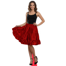 Satin 3-Layer Short Skirt | Tiered Ruffle Party Mini S-3XL S62