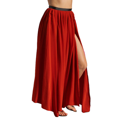 Belly Dance Satin Half Circle 1 Slit S94 - Regular Size 2