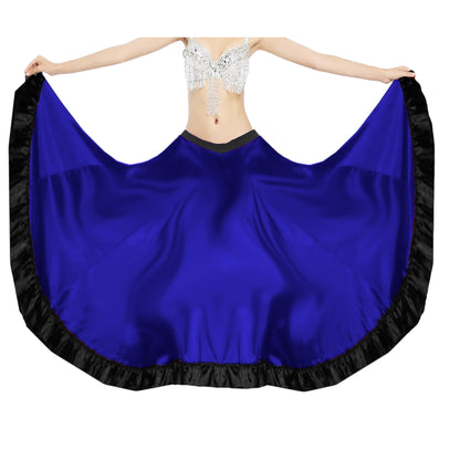 Satin Belly Dance Skirt 16 Yard With Frill  S61  - Regular Size 3