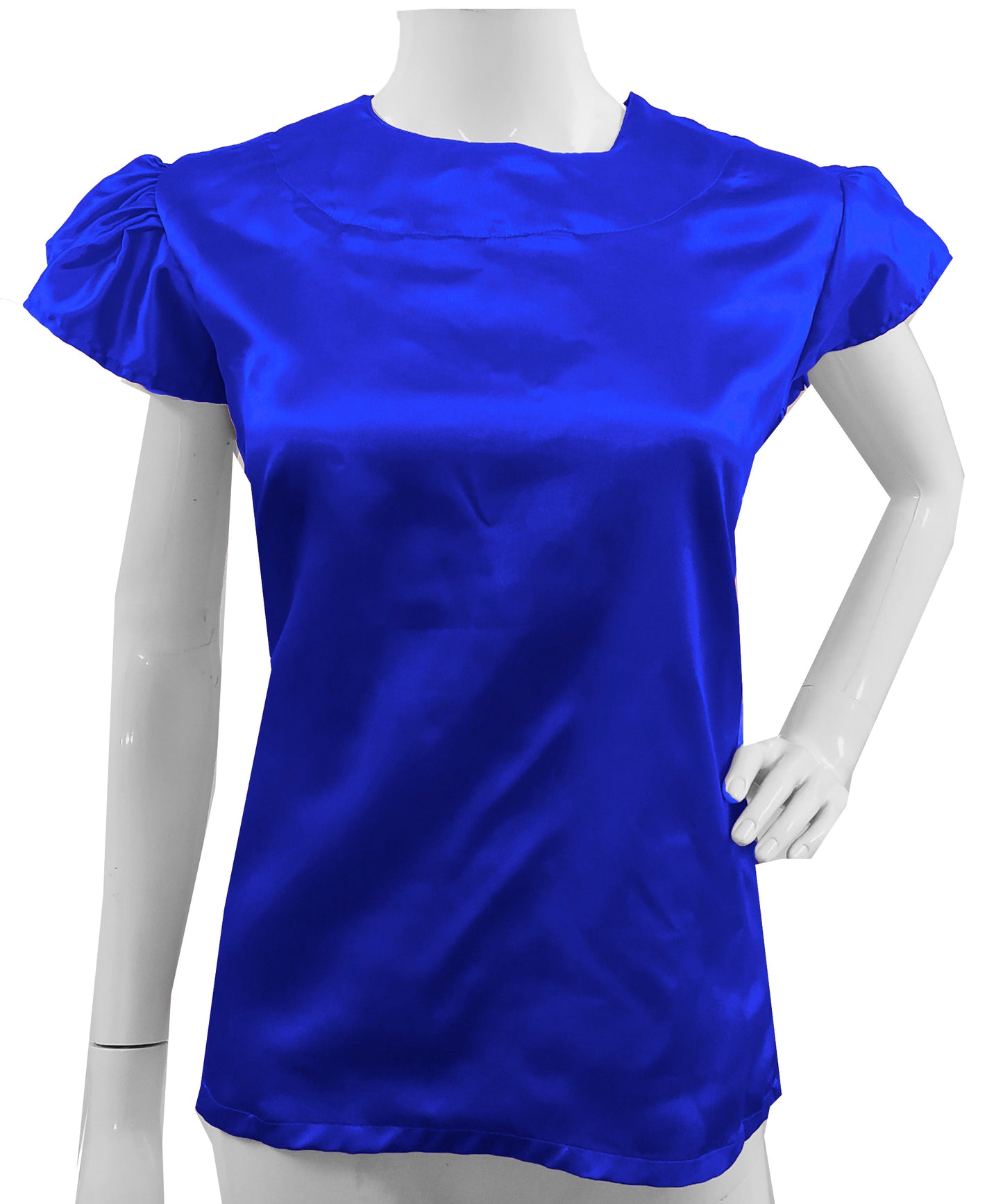 Satin Top / T shirt S89 - Regular Size 3