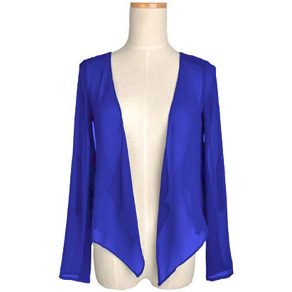 Chiffon long sleeve Shrug C49 - Regular Size 2