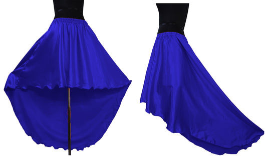 Satin Asymmetrical Skirt S47 - Regular Size 3