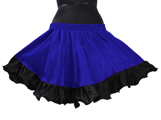 Satin Short skirt with frill S41 - Regular Size 3