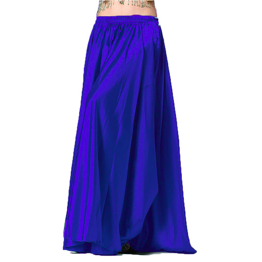 Satin Belly Dance Full Circle Skirt S69 - Regular Size 3