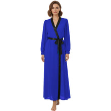 Chiffon Long Sheer Bathrobe | Pool & Resort Cover-Up S-5XL C62