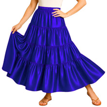 Ultimate Satin 32 Yard 4 Tier Skirt | Pro Belly Dance S-3XL S30