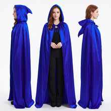 Satin Halloween Hooded Robe Cape – Costume, Cosplay & Party Wear S151