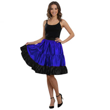 Satin 3-Layer Short Skirt | Tiered Ruffle Party Mini S-3XL S68