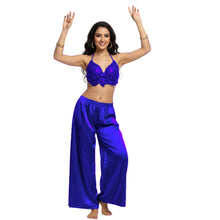 Satin Palazzo Pants | Belly Dance Wide Leg Flow S-3XL | 41 Colors S19