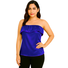 Satin Sleeveless Fancy Top | Party & Evening Wear S-3XL | 41 Colors S88