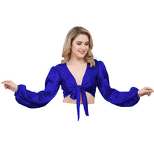 Brownish Gray Satin Ruffle Dance Top, neutral chic choli.