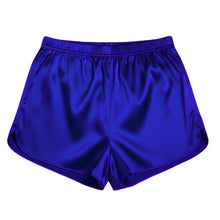 Satin Night Wear Mini Shorts | Sleep & Lounge Pant S-3XL | 41 Colors S78 Meek Mercery BY KF