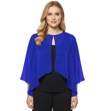 Chiffon Sheer Peplum Top | Flowy Blouse S-5XL | 30 Colors C48