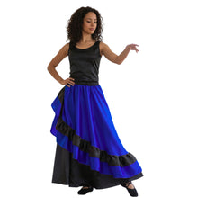 Satin Half Circle Belly Dance Skirt | Elegant Flow S-3XL | 41 Colors S57
