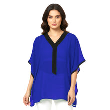 Chiffon Tulip Caftan Top | Flowy Casual Tunic S-5XL | 30 Colors C64