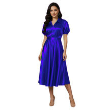 Satin Long Party Dress | Flowy Formal Gown S-3XL | 41 Colors S117