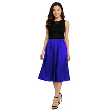 Satin Belly Dance Midi Skirt | Casual wear Skirt S-3XL | 41 Colors S35
