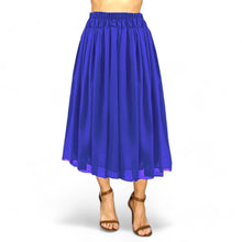 Max Flow Chiffon Full Circle Skirt with Lining | 30 Colors S-5XL
