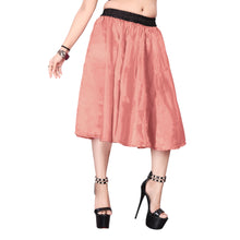 Satin Midi Skirt Party wear Skirt S24-Regular Size 3