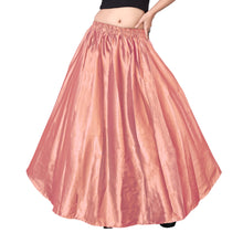 Satin Belly Dance Half Circle Skirt S9-Regular Size 3