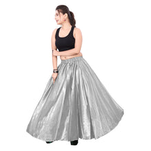 Satin Belly Dance Half Circle Skirt S9-Regular Size 3