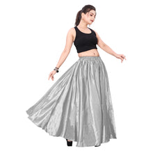 Satin Belly Dance Half Circle Skirt S9-Regular Size 3