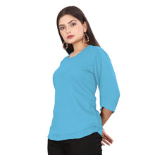 Chiffon Round neck Regular Wear Top C52- Regular Size 1