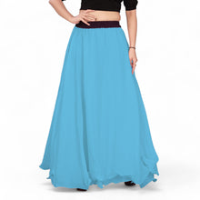 Chiffon Full Circle Belly Dance Skirt | Elegant 360° Flow & Sheer Movement C12