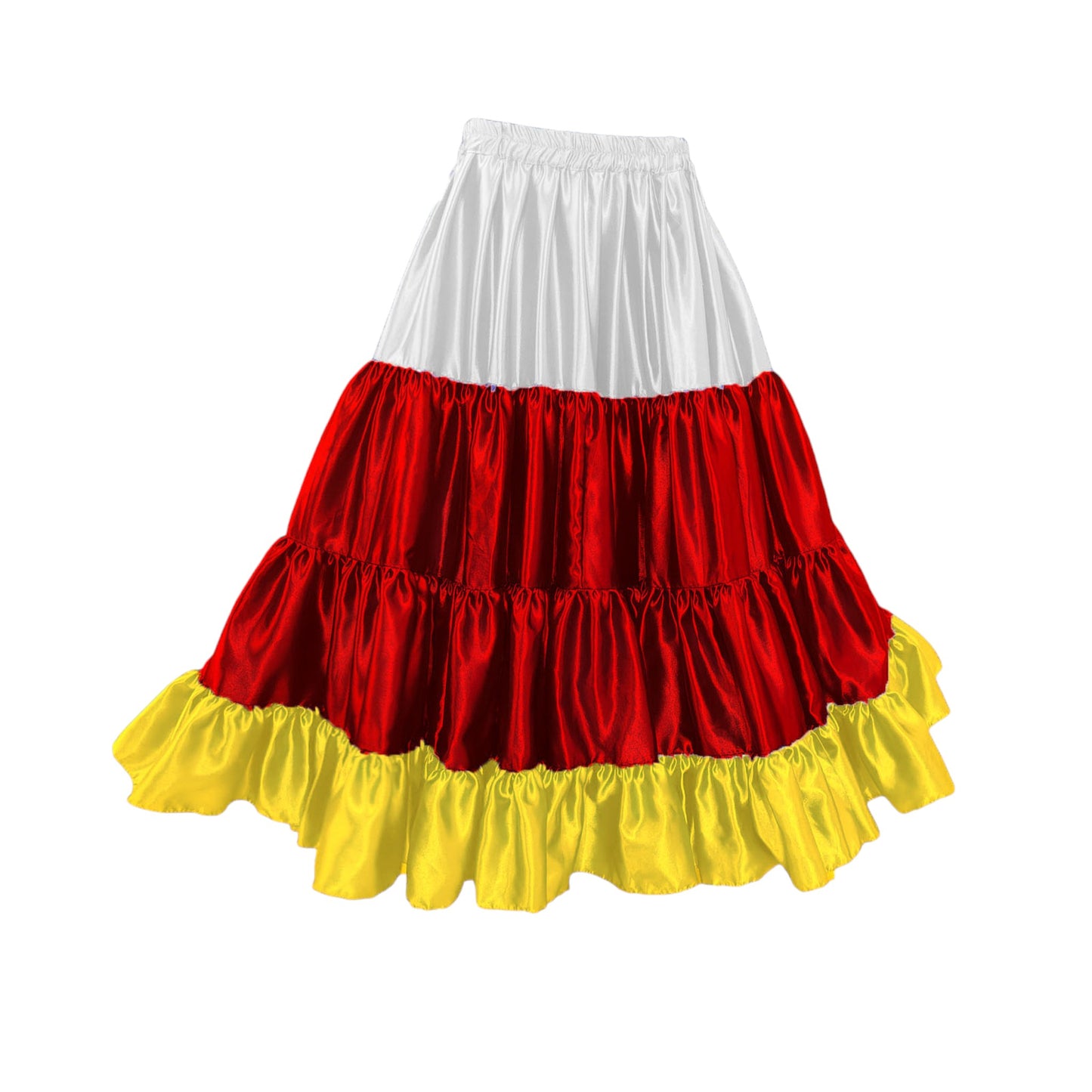 SOUTH OSSETIA Flag Skirt Satin  25 yard multi color Skirt S31