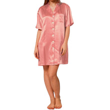 Satin Long Night wear Loser Shirt S111  - Regular Size 3