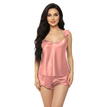 Satin Fancy Pajama Set | Luxury Night Wear PJs S-3XL | 41 Colors S99