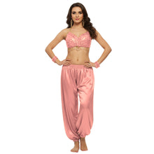 Satin Belly Dance Harem Pants | Flowy Trousers S-3XL | 41 Colors S10