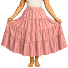 12 Yard 4 Tier Belly Dance Skirt | Full Volume Flow S-3XL S32