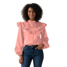 Brownish Gray Satin Classic Button Down, neutral work blouse.